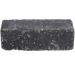 Getrommeld - Catrock - 31x11,5x10 cm - Nero