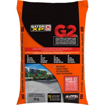 Polymeerzand - Gator - G2 XP Sand -  Antraciet - 20 kg