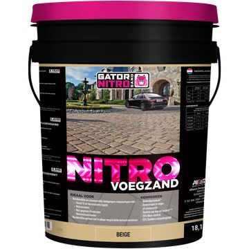 Voegmortel - Gator - Nitro Sand - Beige - 18,14 kg per emmer