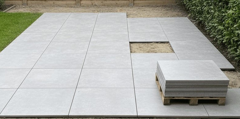 Hoeveel tuintegels heb ik nodig?