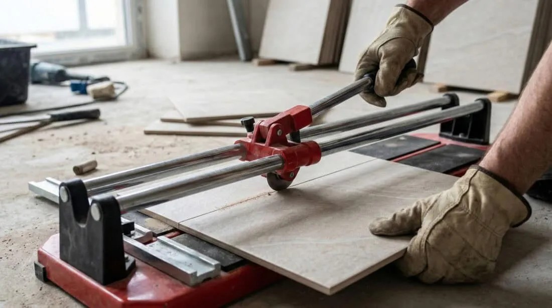 Hoe kan je het beste keramische tegels snijden?