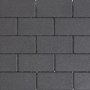 Betonstraatsteen - Design brick - mini facet komo - 6 cm - Black
