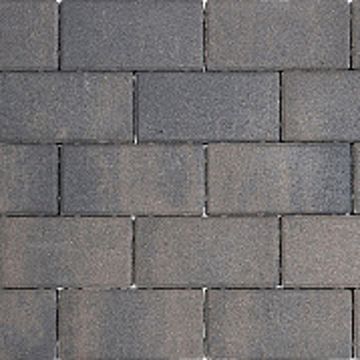 Betonstraatsteen - Design brick - mini facet komo - 8 cm - Dark Sepia