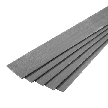 Ecoborder Plank - 2 m x 14 cm x 1 cm - Grijs