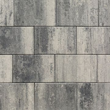 H2O comfort square - 20x30x6 cm - Nero/Grey