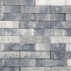 Dikformaat XL - 28x7x8 cm - Grijs/Zwart