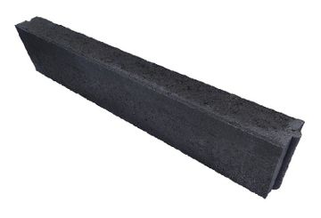 Betonband - 10x20x100 cm - Antraciet