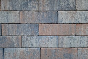 Longstone - opritsteen - 7 cm - Tricolore